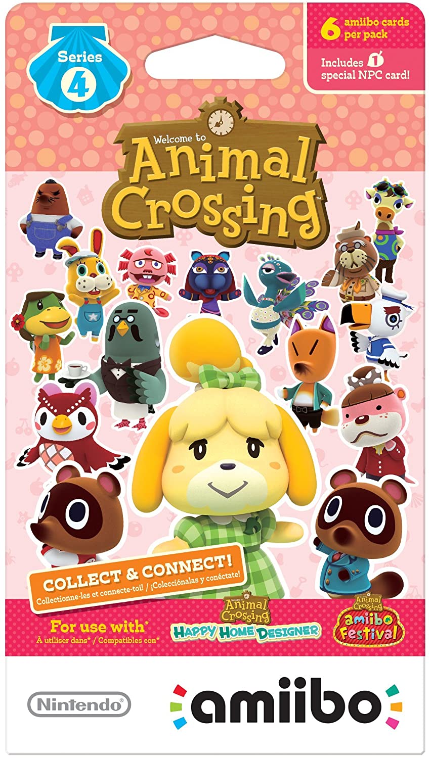 Animal Crossing Amiibo Cards Series 4